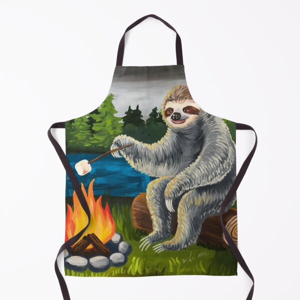 Item preview, CAMPFIRE SLOTH . designed and sold by Obinne.