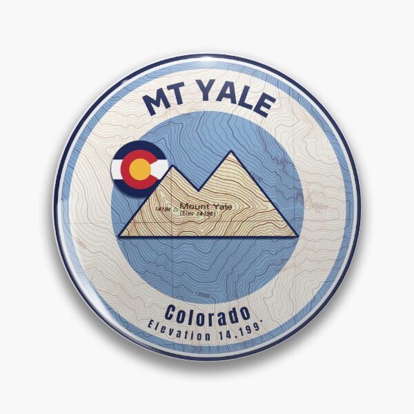 Item preview, Colorado Mountain Sunset Map - Mt Yale designed and sold by Willz Designz.