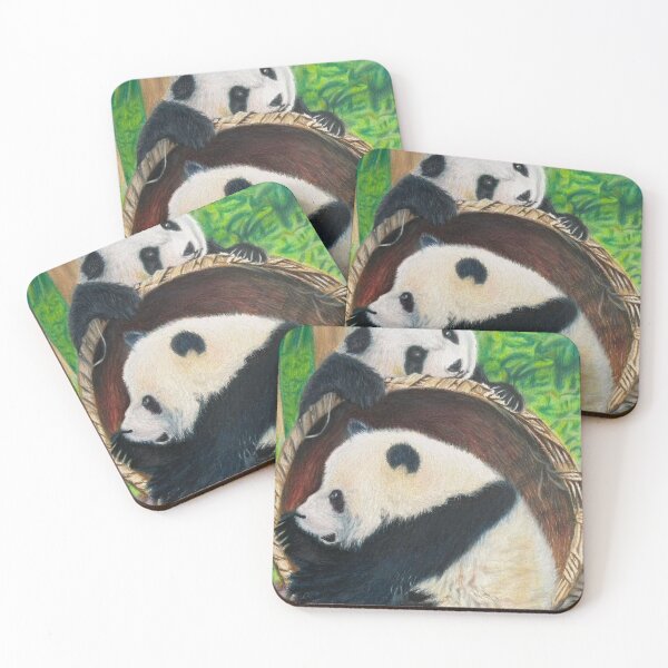 Item preview, Two cute pandas playing designed and sold by InspireStudio4E.