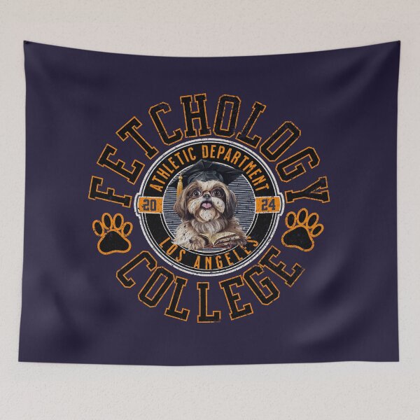 Item preview, Shih Tzu Fetchology College School designed and sold by lovefurries.