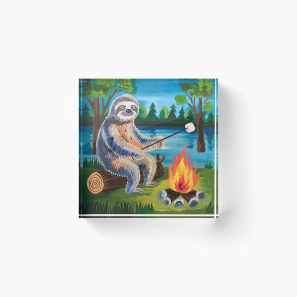 Item preview,  CAMPFIRE SLOTH. SLOTH LOVERS  designed and sold by Obinne.