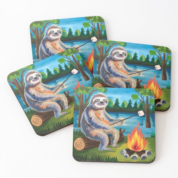 Item preview,  CAMPFIRE SLOTH. SLOTH LOVERS  designed and sold by Obinne.