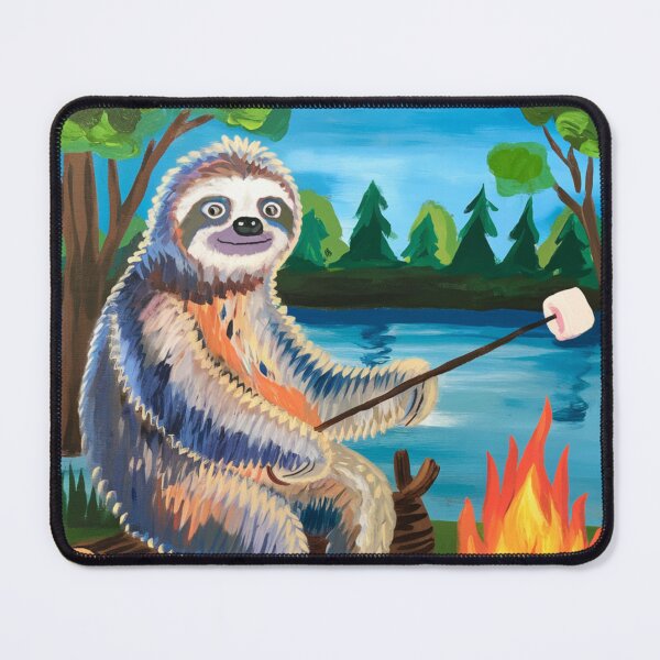 Item preview, CAMPFIRE SLOTH. SLOTH LOVERS designed and sold by Obinne.