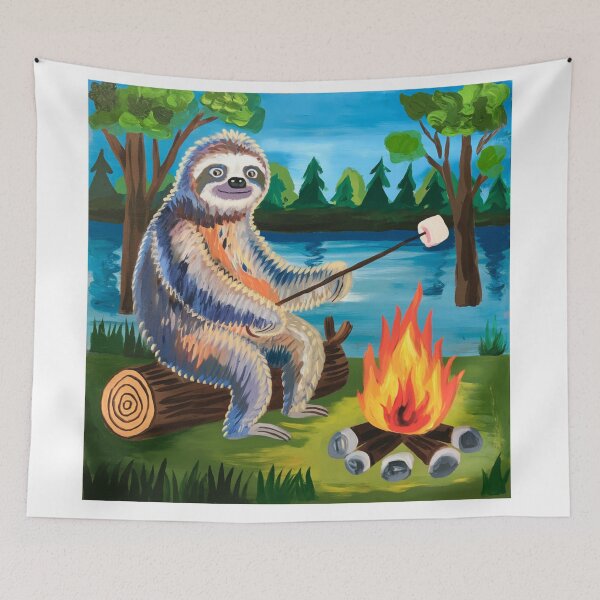 Item preview,  CAMPFIRE SLOTH. SLOTH LOVERS  designed and sold by Obinne.