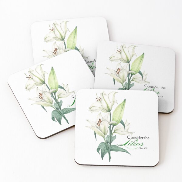 Item preview, Consider the Lilies, Lilies Art  designed and sold by Faithloveshop.