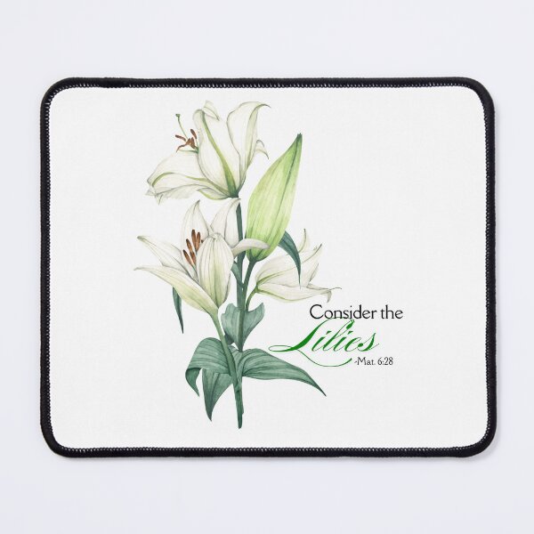 Item preview, Consider the Lilies, Lilies Art  designed and sold by Faithloveshop.