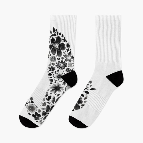 Item preview, Floral Cat Art T-Shirt | Elegant Flower Cat Design for Animal Lovers designed and sold by tennsuicom.
