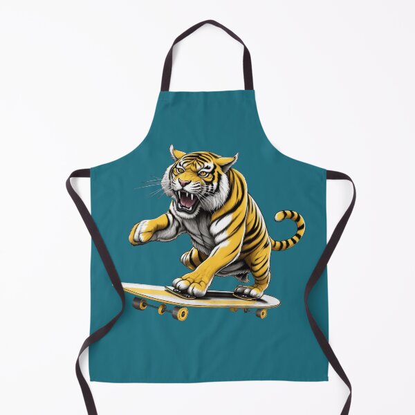 Item preview, Fierce Tiger on Skateboard designed and sold by NiRia Spot.