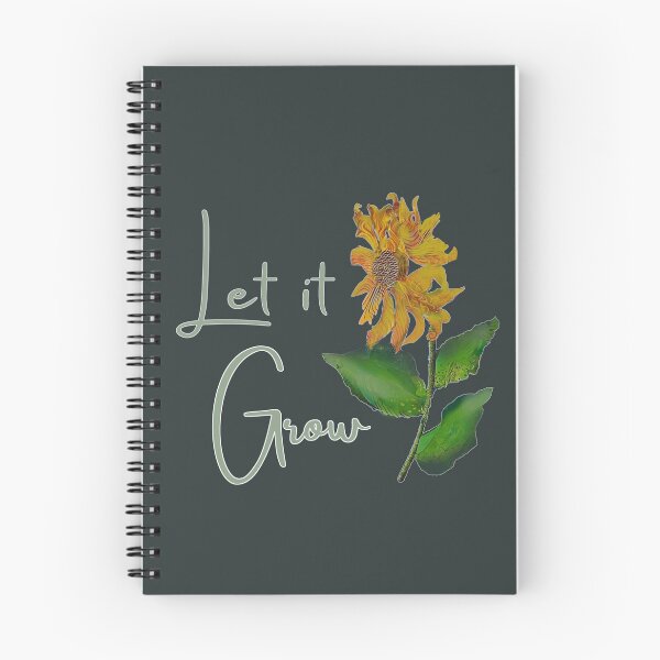 Item preview, Let it Grow - Hippie Deadhead Sunflower designed and sold by AuroraXGreen.