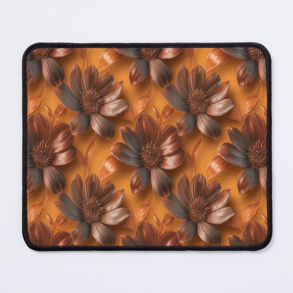Item preview, Iridescent Blooms: Y2K Metallic Flowers with Futuristic Flair  designed and sold by SeanOsShirts.