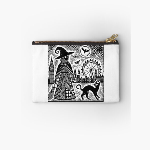 Item preview, Spellbound in the City: Witch, Cat, and London designed and sold by Carocas20.