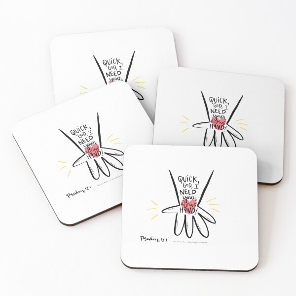 Item preview, Quick, God, I need your helping hand! Psalm 12:1 designed and sold by CalmInThePsalms.