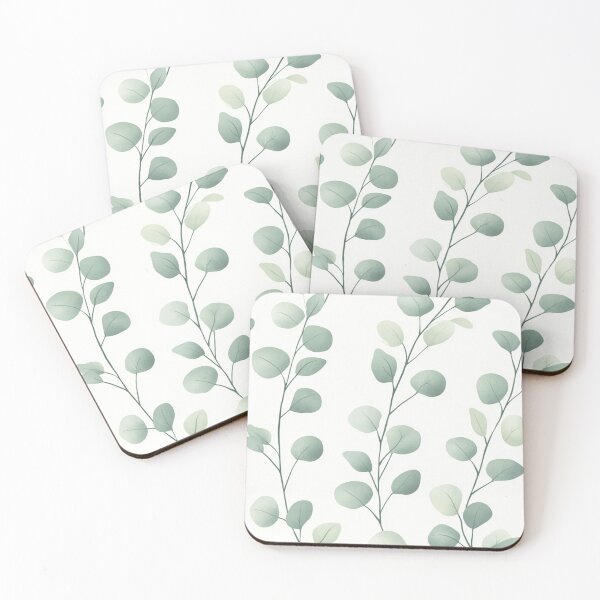 Item preview, Elegant Minimalist Eucalyptus Branch Bathroom  designed and sold by InkyFigment.