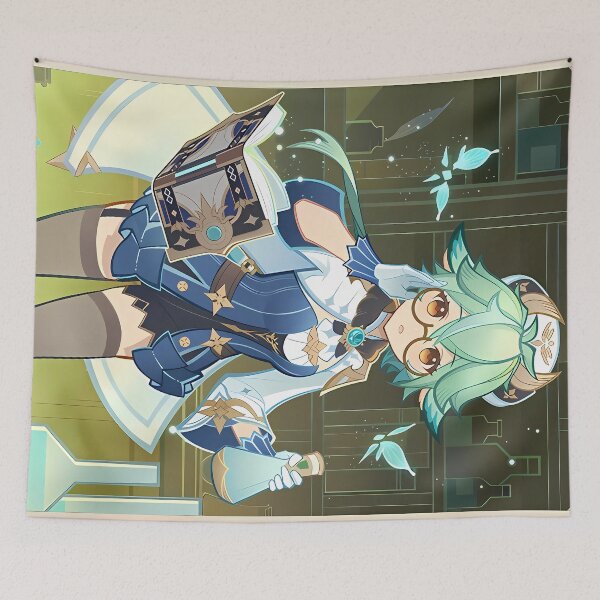 Aperçu de l'œuvre Saccharose | Genshin Impact TCG créée et vendue par kazatodoesart.