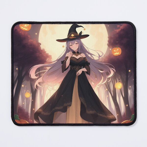 Item preview, Pretty Witches - Halloween Witch Under Full Moon designed and sold by FallenStarArt.