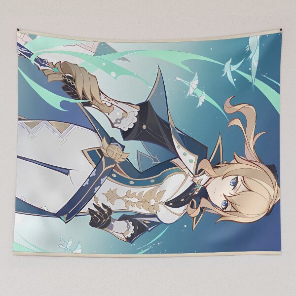 Aperçu de l'œuvre Jean | Genshin Impact TCG créée et vendue par kazatodoesart.