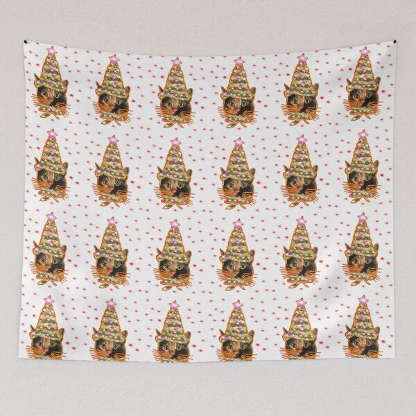 Item preview, My Cat celebrating Christmas!!! designed and sold by Maruly.