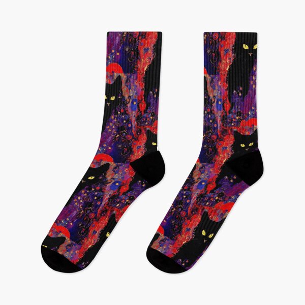 Item preview, Abstract Black Cat Art designed and sold by TheDarkWardrobe.