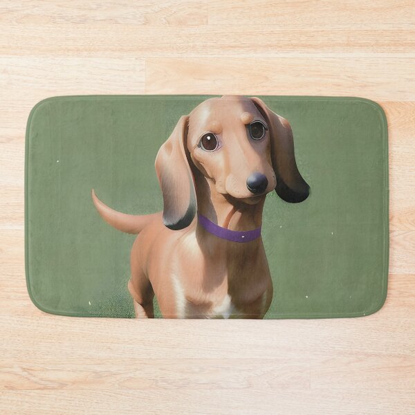 Item preview, Dachshund with Play Balls on the Grass designed and sold by worldofwhisper.