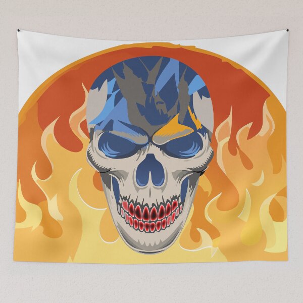 Item preview, Fire Skull  designed and sold by Shadle13.
