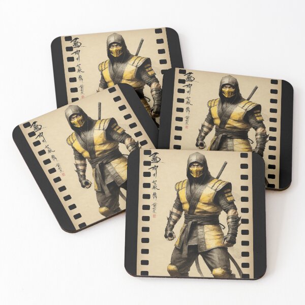 Item preview, Masked Ninja Warrior Stealth and Power Illustration designed and sold by Hungry-Murphy.