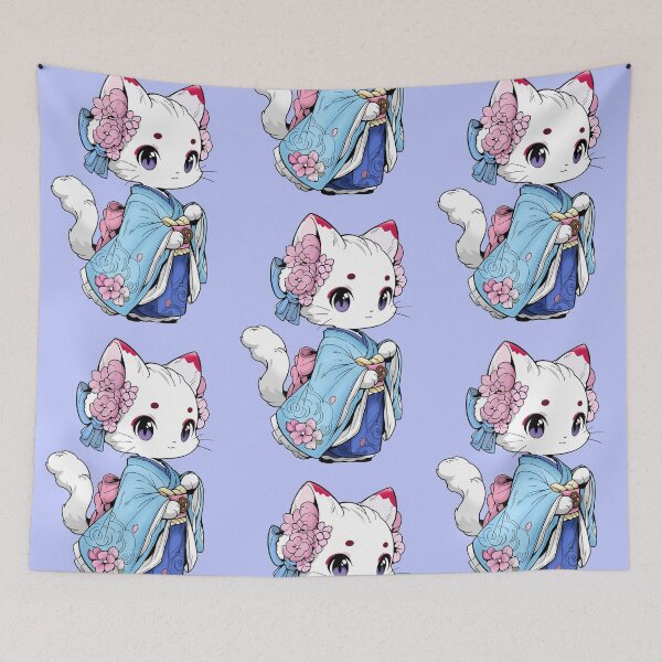 Item preview, Yukata Cat. designed and sold by CuteNcreepyuk.