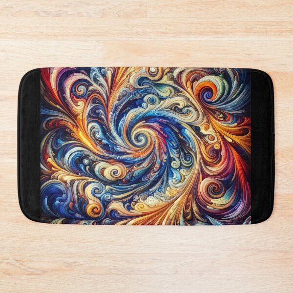 Item preview, Colorful Motion Abstract Art designed and sold by Nostalgia Busters.