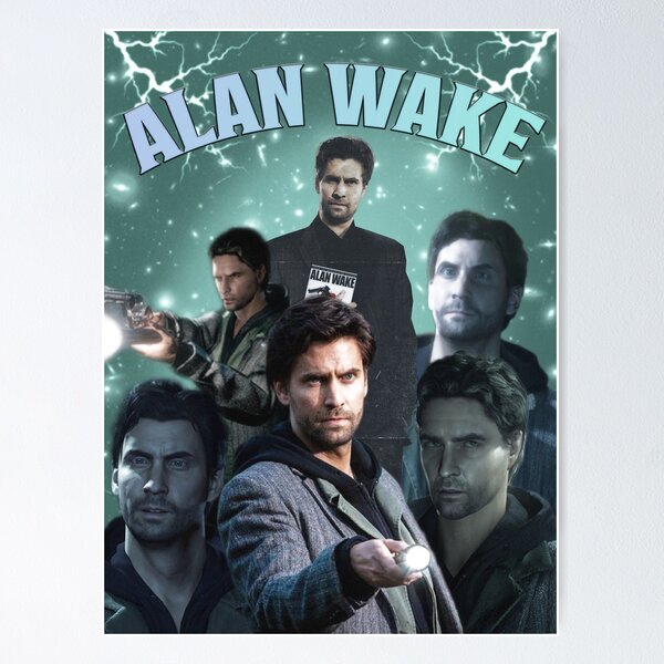 Item preview, Alan Wake 1 design  designed and sold by ElectricSherry.
