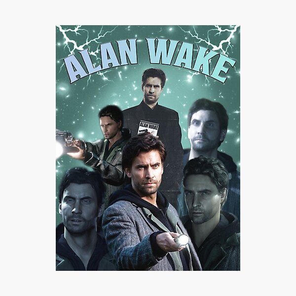 Item preview, Alan Wake 1 design  designed and sold by ElectricSherry.