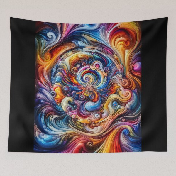 Item preview, Dynamic Color Vortex designed and sold by Nostalgia Busters.