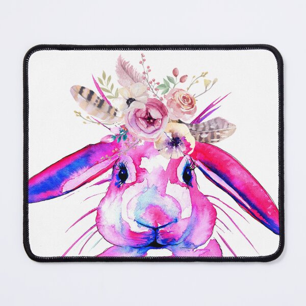 Item preview, Pink Boho Bunny designed and sold by Linda Hammond.