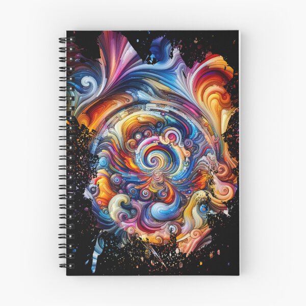 Item preview, Swirling Vortex of Colors designed and sold by Nostalgia Busters.