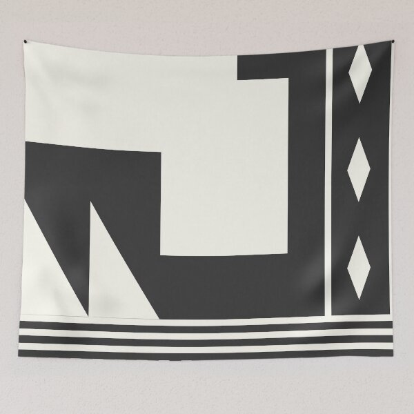 Item preview, Black and White Geometric Shapes designed and sold by DesignByRoseCo.