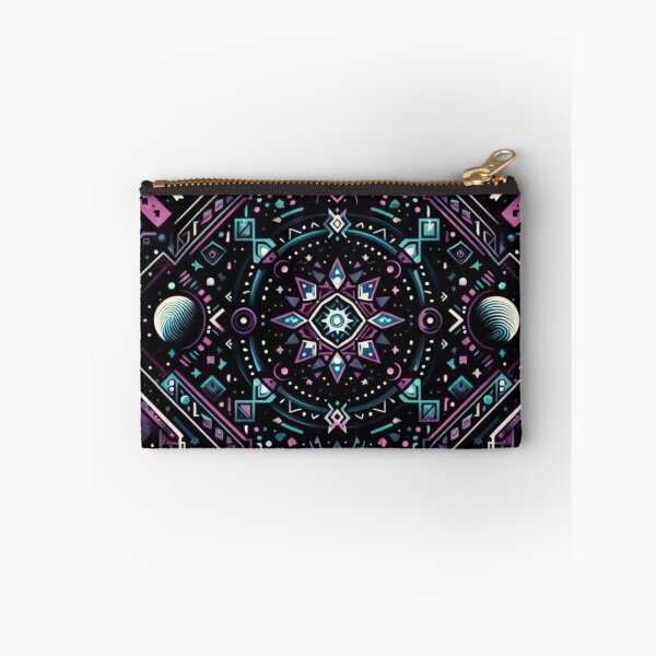 Item preview, Geometric Pattern #2 in Pink, Black, & Teal designed and sold by Paragon-Art.
