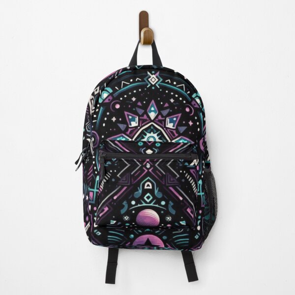 Item preview, Geometric Pattern #2 in Pink, Black, & Teal designed and sold by Paragon-Art.
