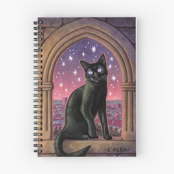 Item preview, Black Cat, City Cat designed and sold by Elisabeth Alba Illustration.
