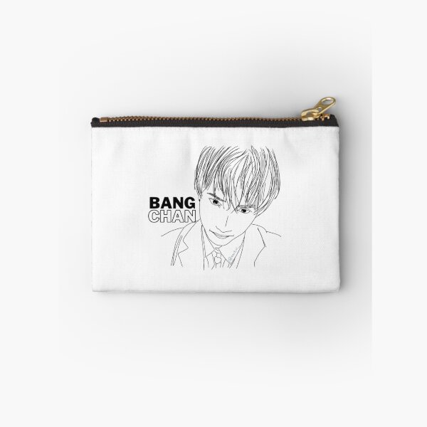 Item preview, Bang Chan - Black Lineart w/ name designed and sold by itsaiaaa.