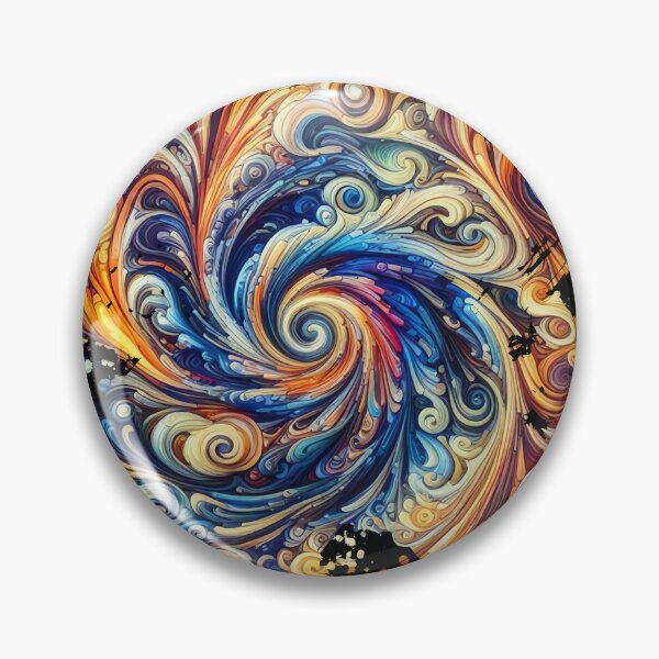Item preview, Vibrant Abstract Swirl designed and sold by Nostalgia Busters.