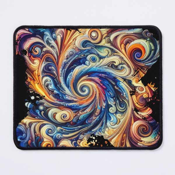 Item preview, Vibrant Abstract Swirl designed and sold by Nostalgia Busters.