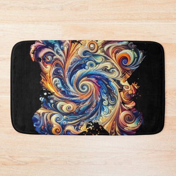 Item preview, Vibrant Abstract Swirl designed and sold by Nostalgia Busters.