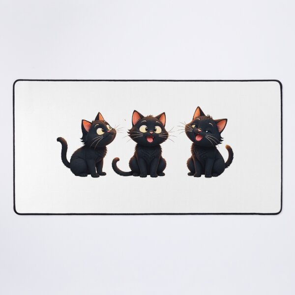 Item preview, Black Cat Expressions Character designed and sold by urbsrepublic.