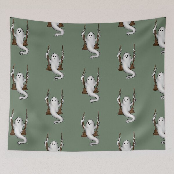Item preview, Ghost on the Swing designed and sold by NessaCiaoKakao.