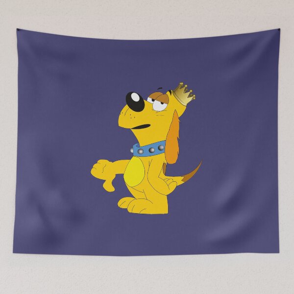 Item preview, Judgemental Dog Caricature, Dog distraction, dog waving designed and sold by CONTRAPINK.