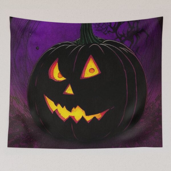 Item preview, Halloween Pumpkin Art designed and sold by TheDarkWardrobe.