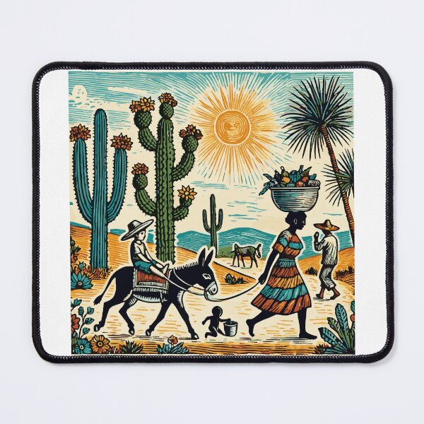 Item preview, Life in the Caatinga: A Sunny Day of Family and Hard Work designed and sold by Carocas20.