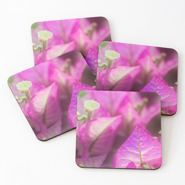 Item preview, Pink Bougainvillea Flowers designed and sold by FOLK ART FUSION by heidiannemorris.