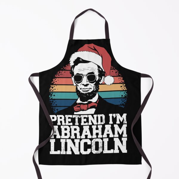 Item preview, Pretend I'm Abraham Lincoln Retro Christmas Santa Hat designed and sold by CreativeAr.