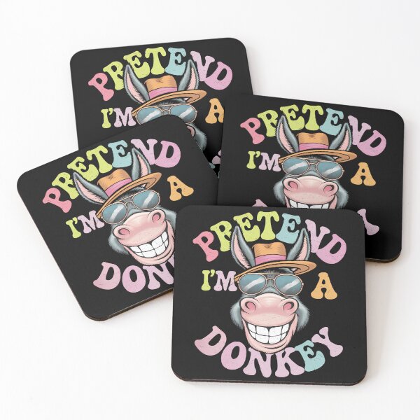 Item preview, Pretend I'm A Donkey Funny Animal Humor Shirt designed and sold by IT-Express.