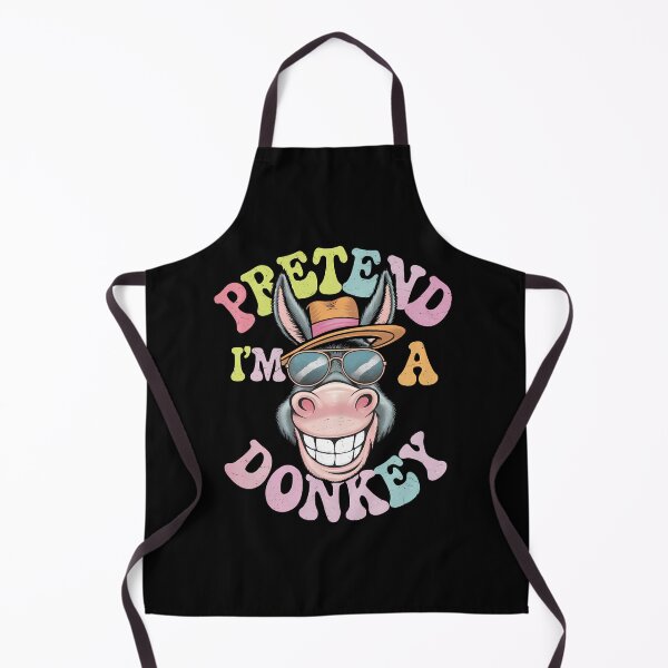 Item preview, Pretend I'm A Donkey Funny Animal Humor Shirt designed and sold by IT-Express.