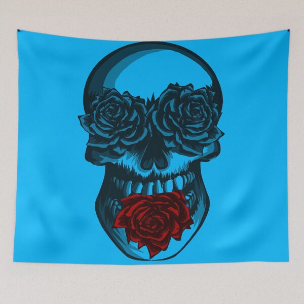 Item preview, Skull And Roses Tattoo Design designed and sold by EZPAINT.